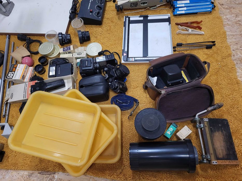 Ciemnia fotograficzna/ studio fotograficzne Prl