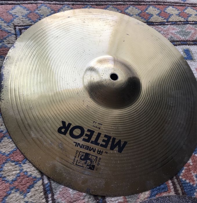 Hihat choques pratos Meinl Meteor 14”