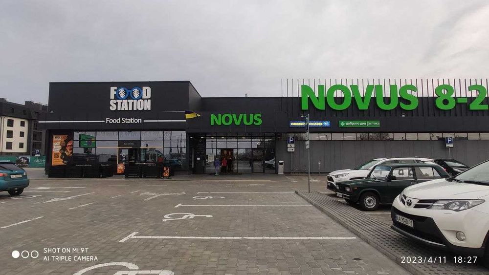 Оренда приміщення 160 м² Food Station. Novus. Крюківщина