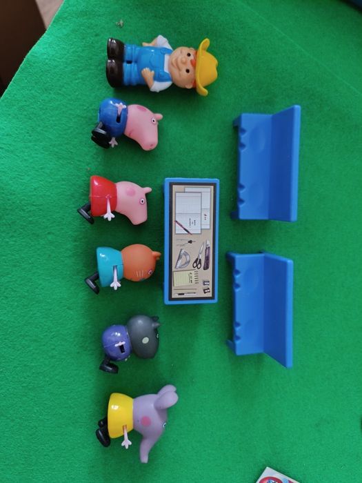 Фігурки Свинка Пеппа Пепа ігровий набір для дівчинки пазли гітара