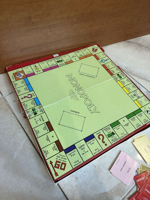 Monopoly 1980s Монополія англійська вінтаж