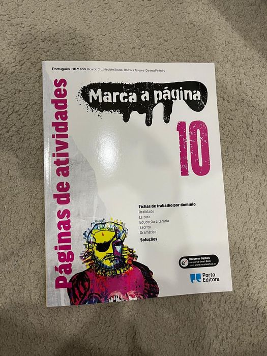 caderno de atividades português 10° ano “marca a página” porto editora