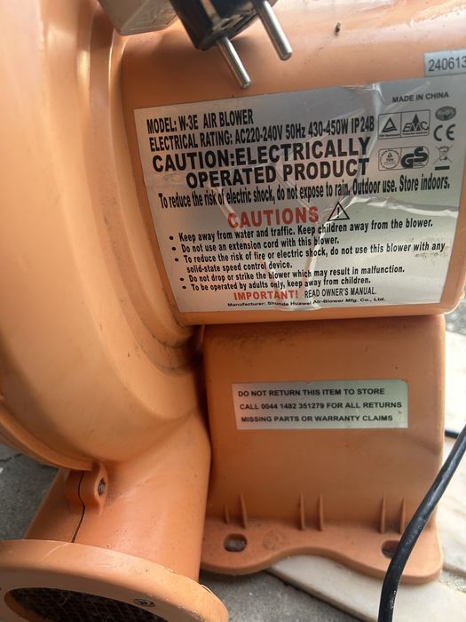 Motor para insuflavel