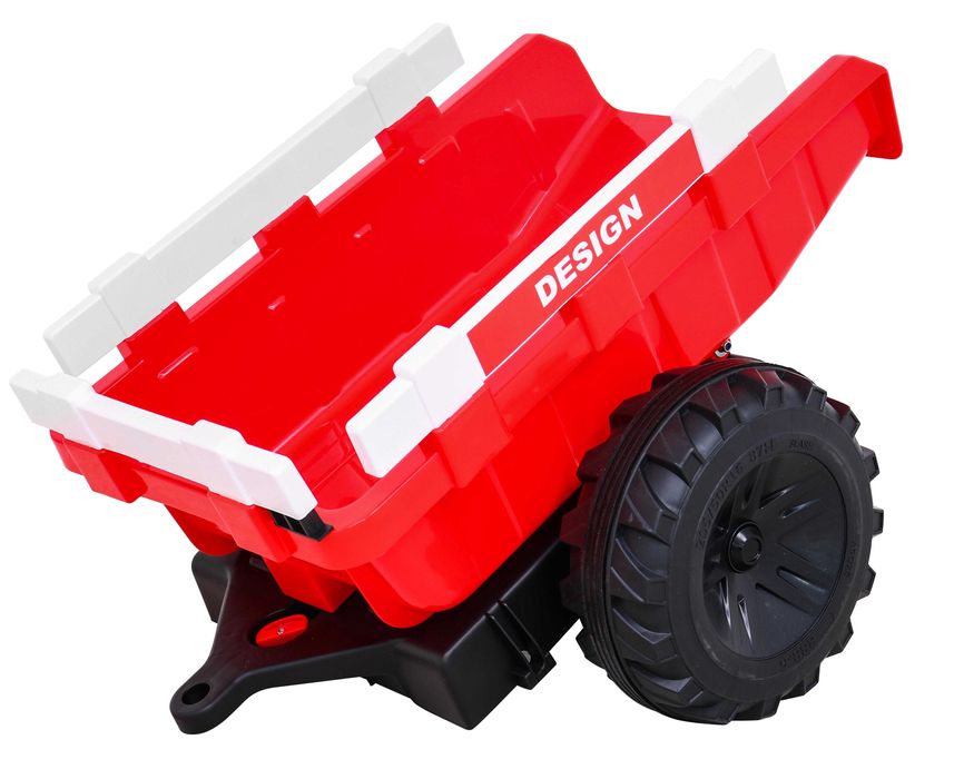 Pojazd Elektryczny dla Dzieci - Traktor Spychacz z Przyczepą 720-T