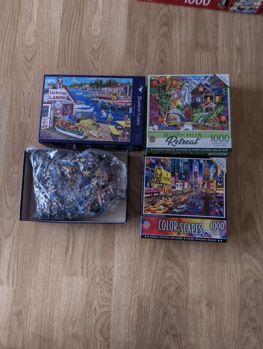 Puzzles diversos 1000 peças