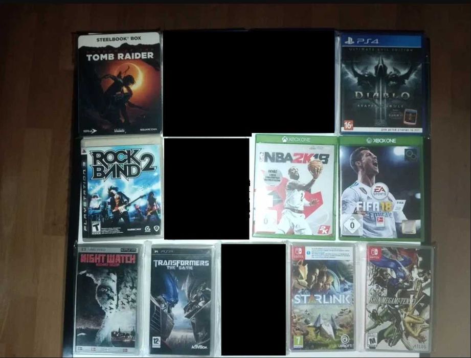 Диски для PS4/PSP