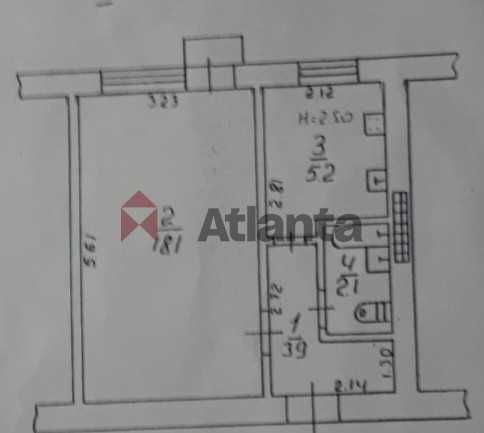 1-кімнатна квартира 30 м² на Заболотного