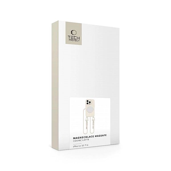 Tech-Protect Magnecklace Magsafe Iphone 15 Pro Cosmic Latte