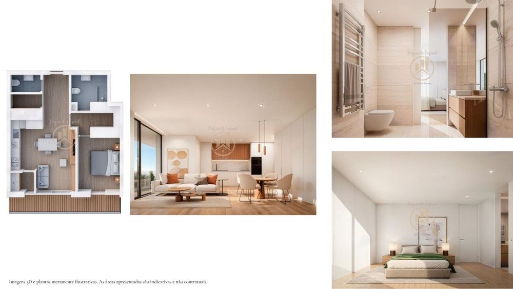 Apartamento T1 | Novo | Espargo