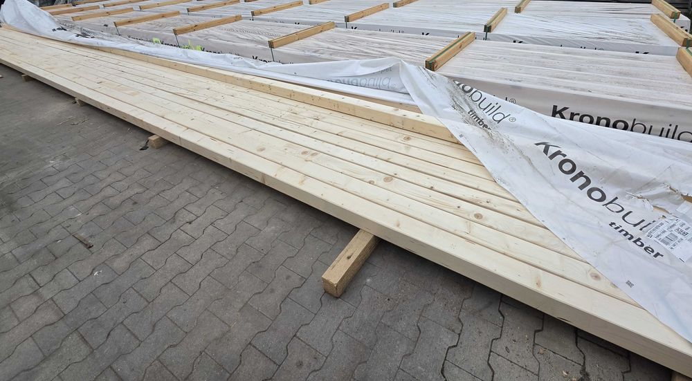 Drewno konstrukcyjne budowlane C24 C12 KVH BSH suche strugane klejone