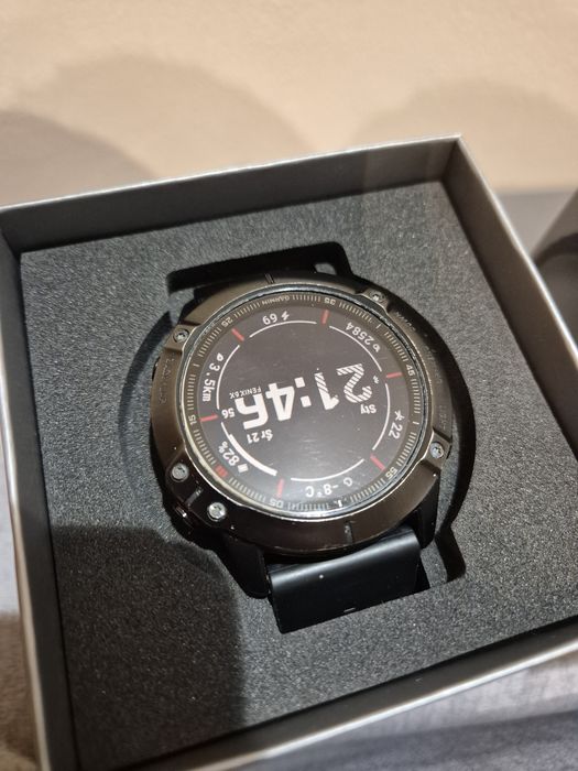 Garmin fenix 6x PRO mapy garminPAY wyświetlacz MIP oryginalny pasek !!