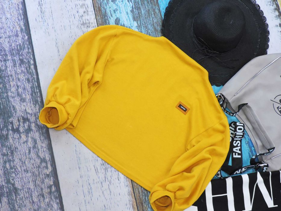 Besr Artic Miodowa bluza overszie logo S