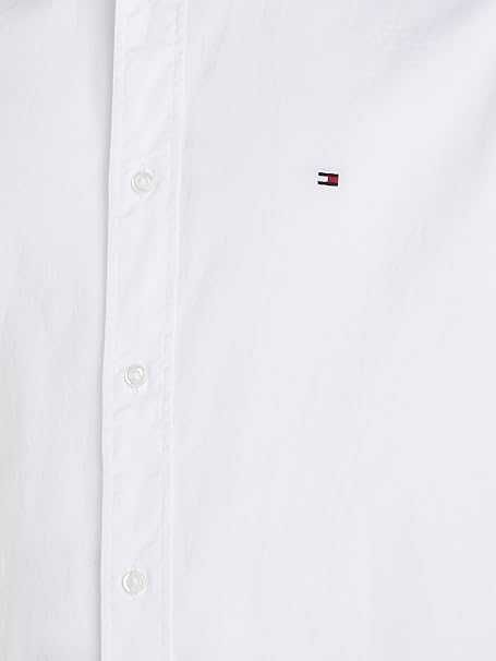 TOMMY HILFIGER Koszula Męska Core Flex White XL Casual Slim Bawełniana