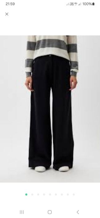 Фірмові трикотажні штани палаццо Max&Co.p.42-44.