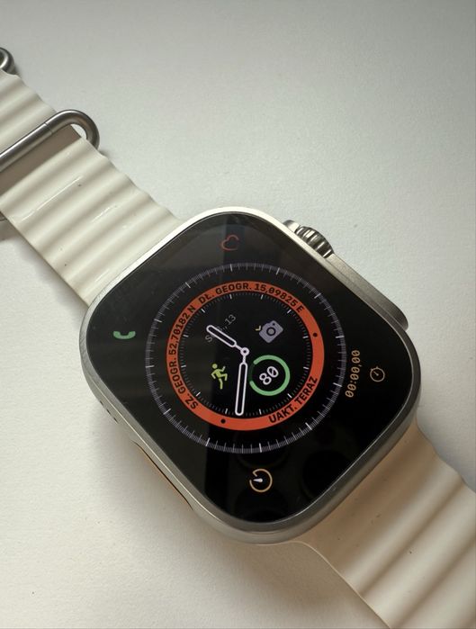 Apple watch ultra 2 GPS+cellular, stan idealny zero rys