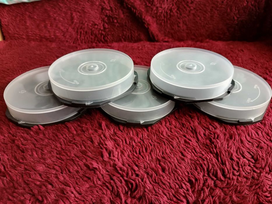 Pudełko. Opakowanie na płyty CD. Cake. 5 x 10 CD / DVD.