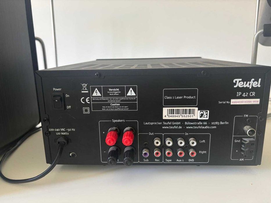 Sistema de Áudio Hi-Fi Teufel IP 42 CR Raumfeld