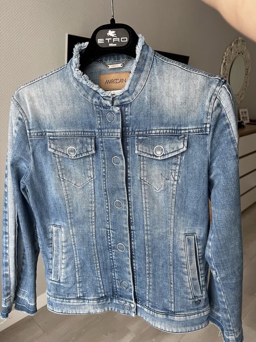 Пиджак  куртка джинсовая джинсовый MarcCain Marc Cain для девочки