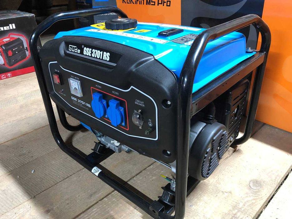 Генератор Güde GSE 3701 RS | Новий | 2.8 кВт | 4-тактний | Німеччина