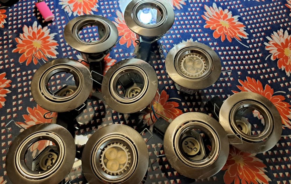 Candeeiro Spot encastrar teto