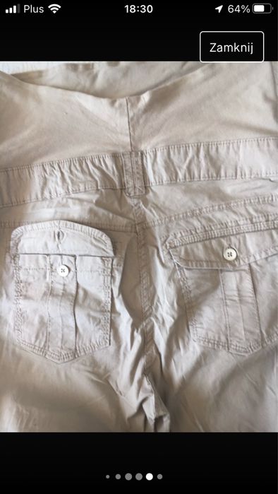 Letnie spodnie H&M Mama