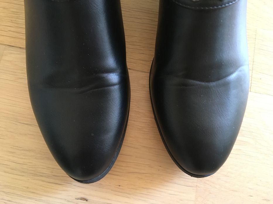 Botki workery czarne rozmiar 38