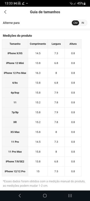 Capa iPhone 6 Plus/6S Plus