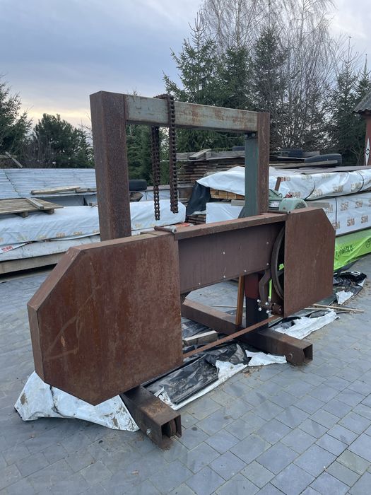Trak taśmowy na piły 50 mm - projekt do skończenia
