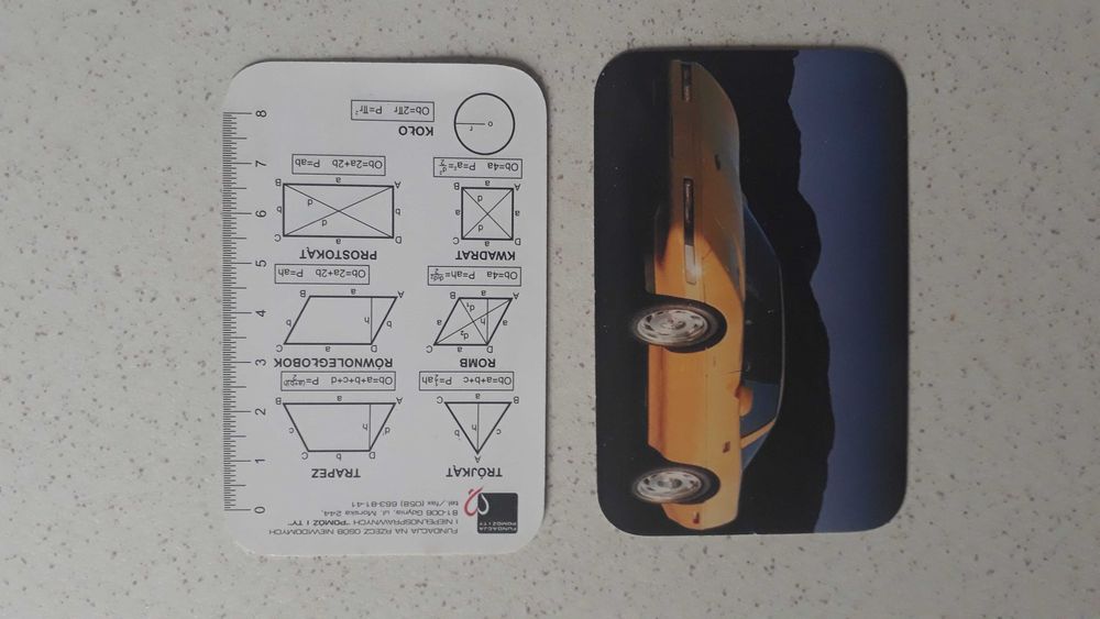 Ściągi kieszonkowe geometria, części mowy