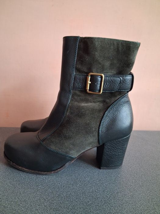 Chie Mihara шкіряні ботильйони черевики 38 р.