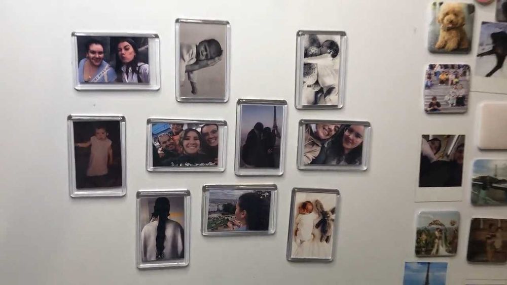 Íman personalizado com fotografia para frigorifico