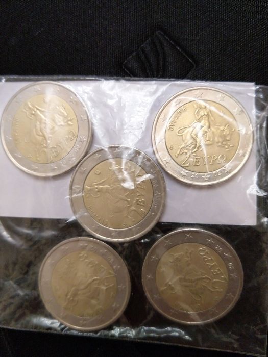 2 euros raras e unicas