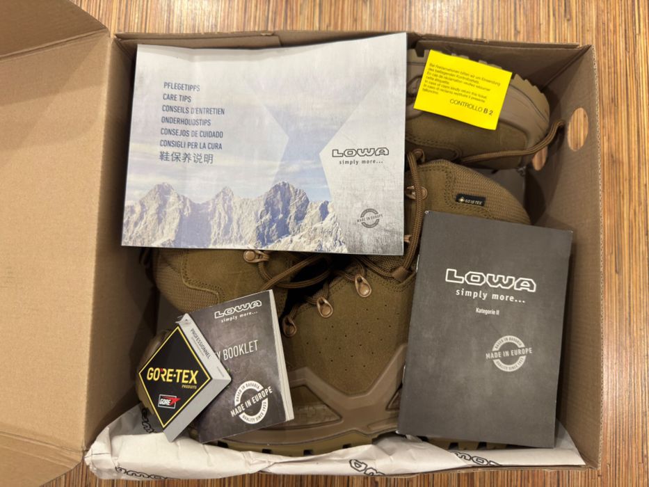 Новые ботинки LOWA Z-6S GTX C, COYOTE OP, 45 р-р,  29,5 см.