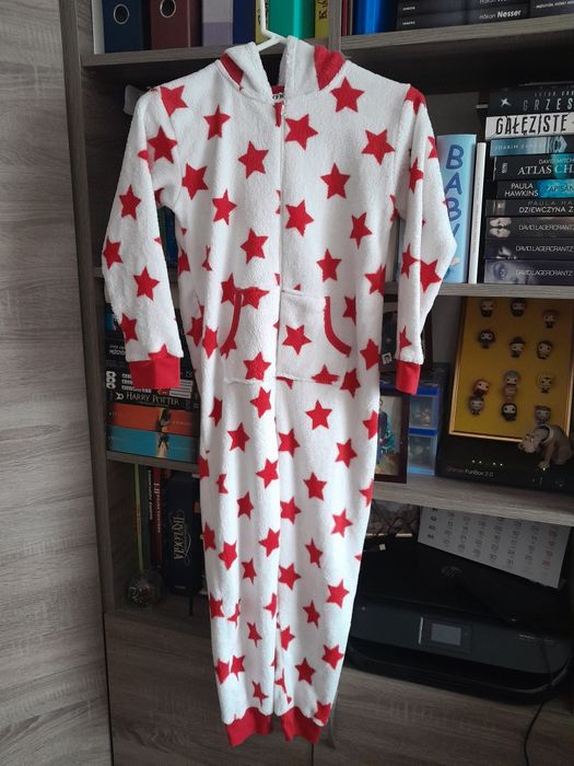 Strój pidżama znkapturem 140cm