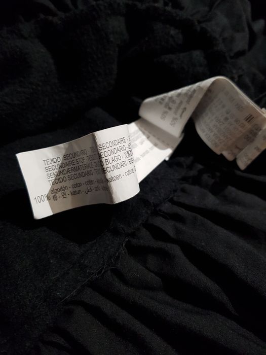 Zara bawełna bluza baskinka S