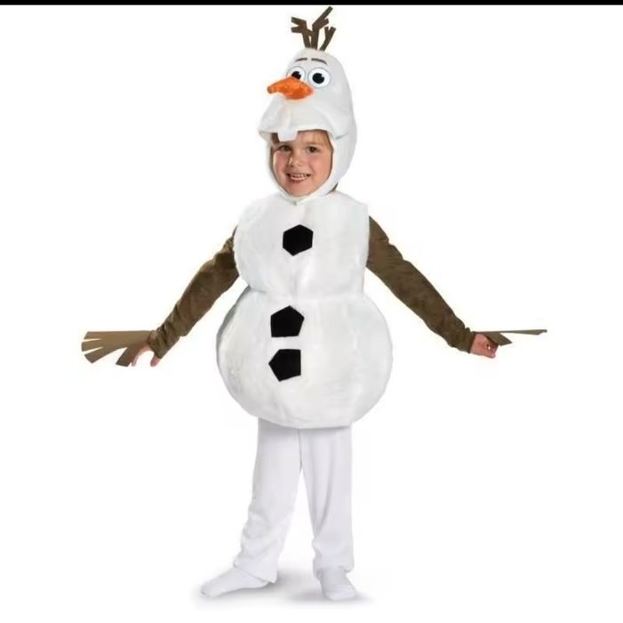 Карнавальный костюм Снеговик Олаф, Холодное Сердце, Дисней размер М