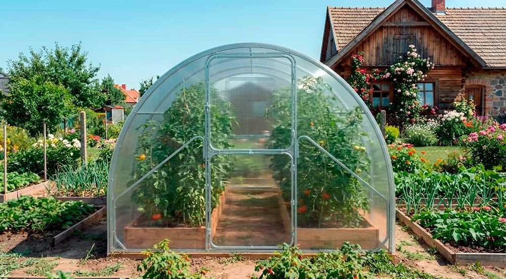 Szklarnia MOCNA PREMIUM 3X4m Profil 40x20mm + 4 Prezenty