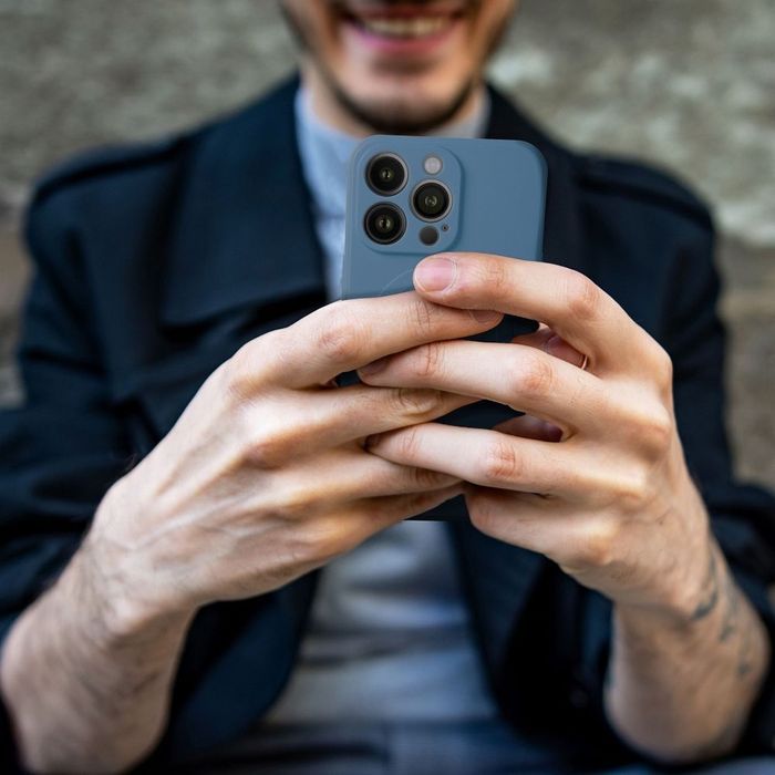 Apple Etui iPhone 17 niebieskie