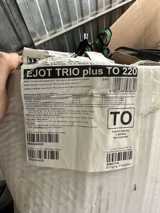 Kołki Ejot trio plus to 220