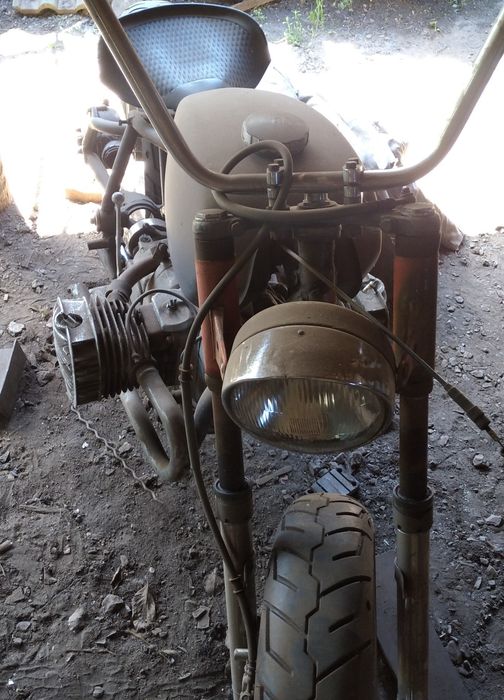К 750 кастом проэкт