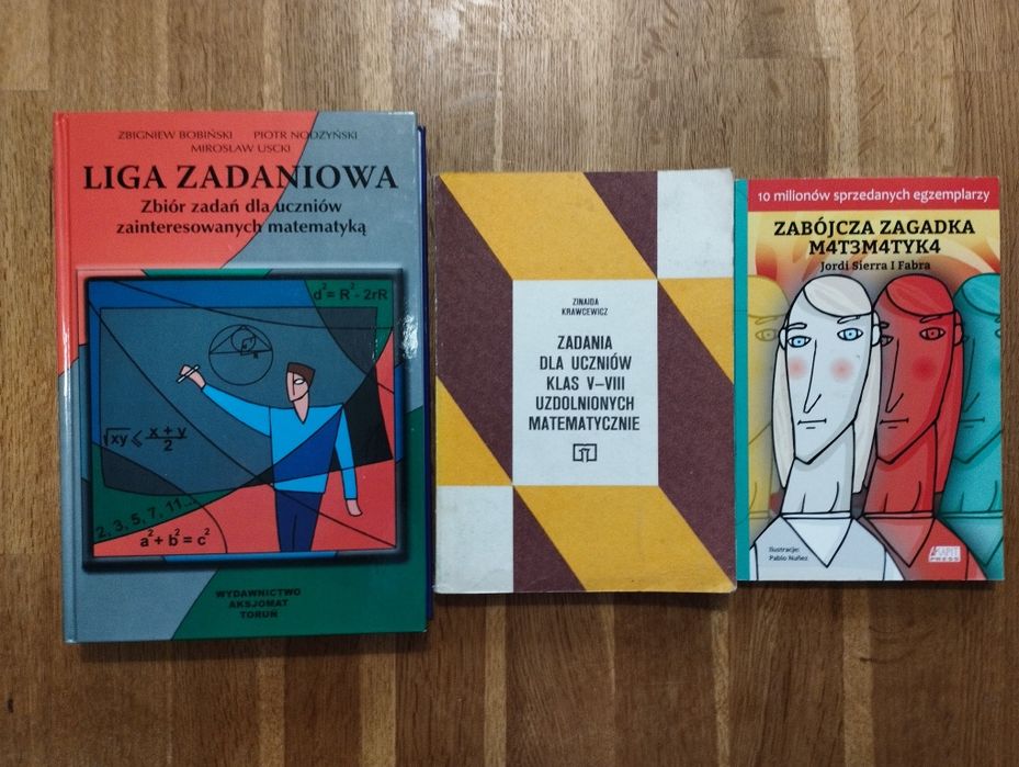 Zestaw zbiorów zadań z matematyki dla szkół podstawowych