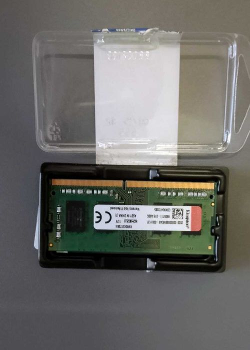 Memória RAM 4GB DDR4 2400MHz Kingston para Portátil - 2 Anos de Garantia