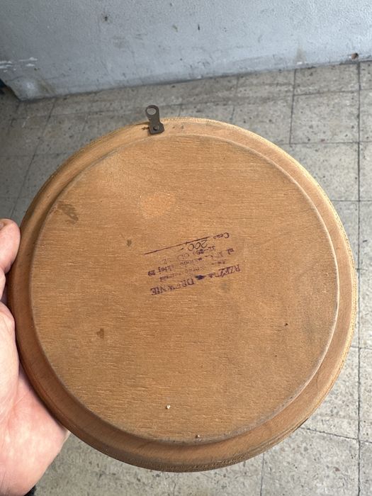 Prato decorativo em madeira