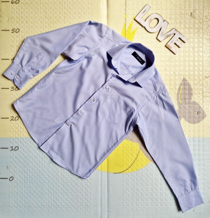 Шкільна сорочка Zecchi хлопчик 6-7 р рубашка