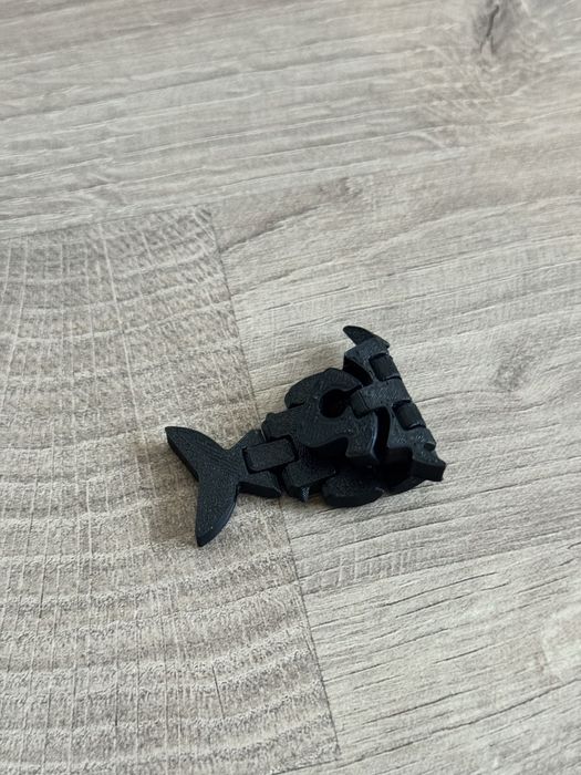 Ruchoma figurka Rybka Druk 3d Flexi Toy