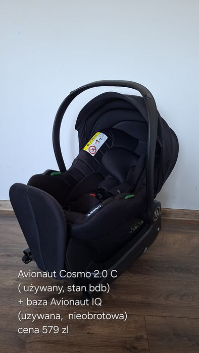 Fotelik (0-13kg) Avionaut Cosmo 2.0 C + Baza Avionaut IQ