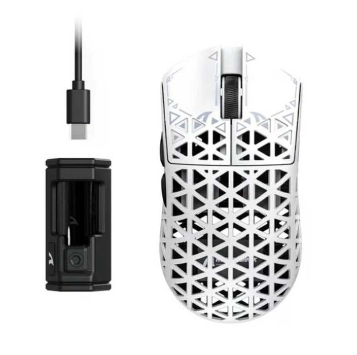 Ігрова Мишка ATTACK SHARK R5 ULTRA White/Black