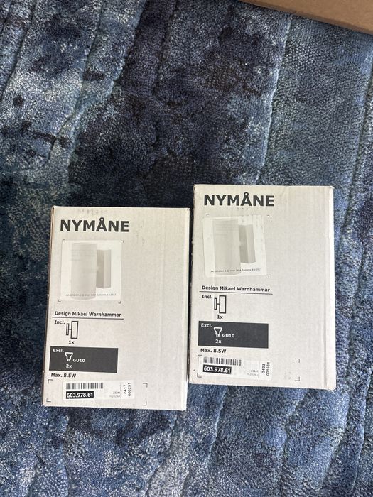 2 Kinkiety Nymane IKEA