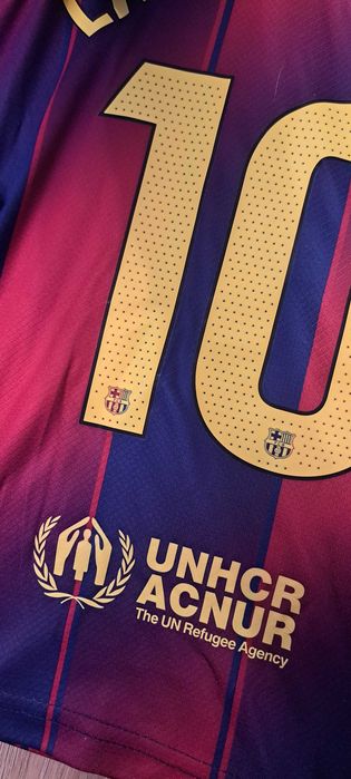 Strój FC Barcelona Lamine Yamal Dziecięcy Komplet Zestaw Strój Yamal