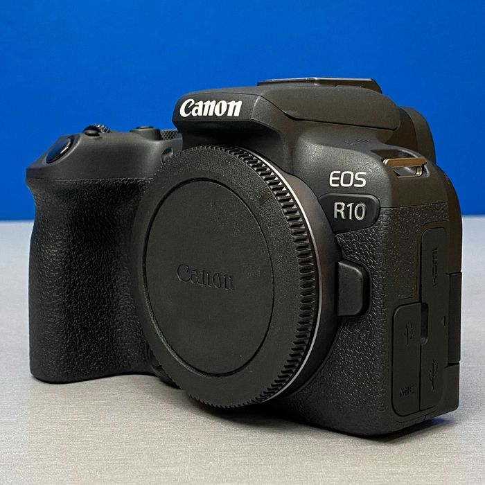 Canon EOS R10 (Corpo) - 24.2MP | 3 ANOS DE GARANTIA